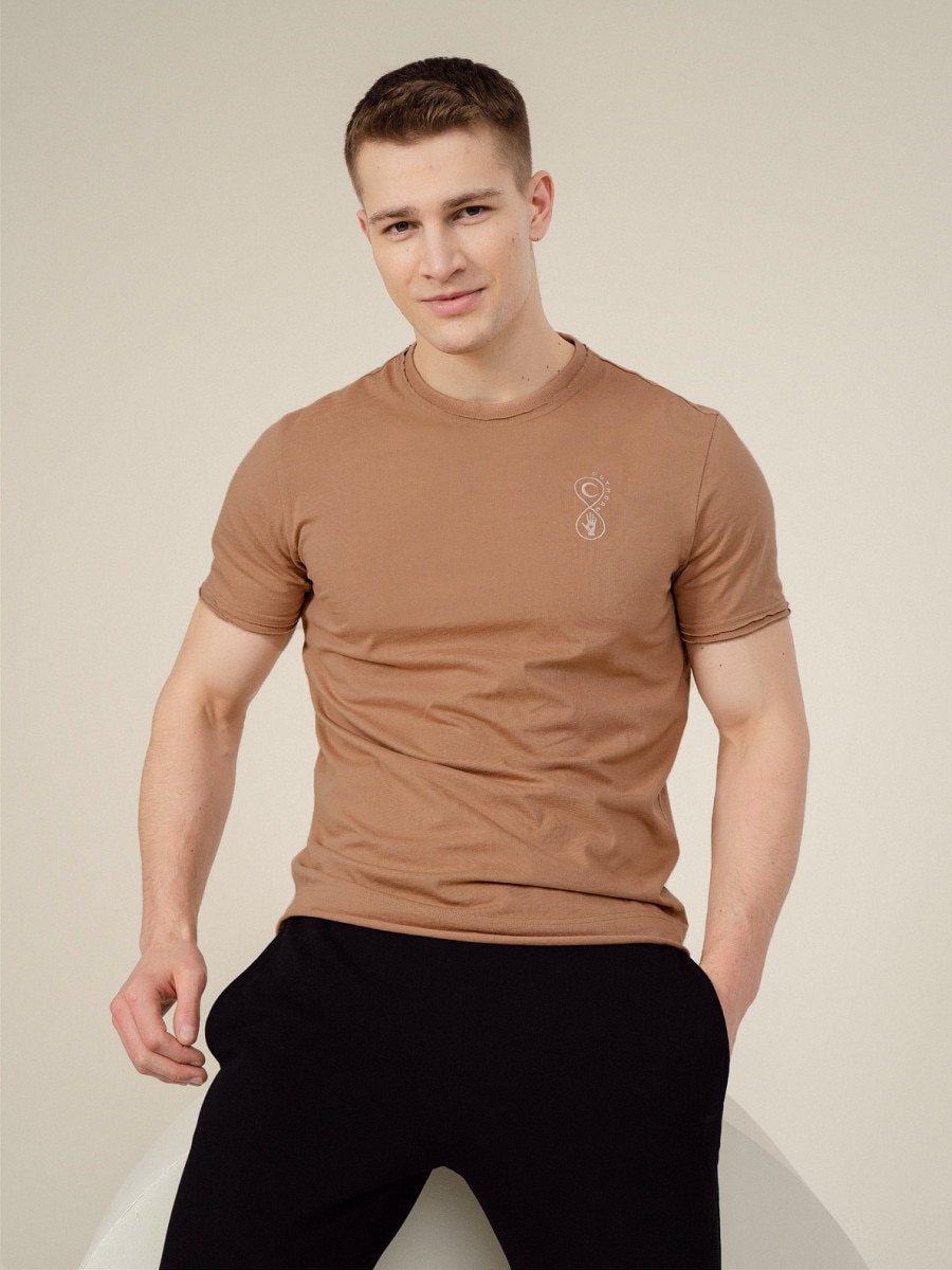 

Футболка мужская Outhorn HOL22-TSM614 коричневая 2XL, HOL22-TSM614