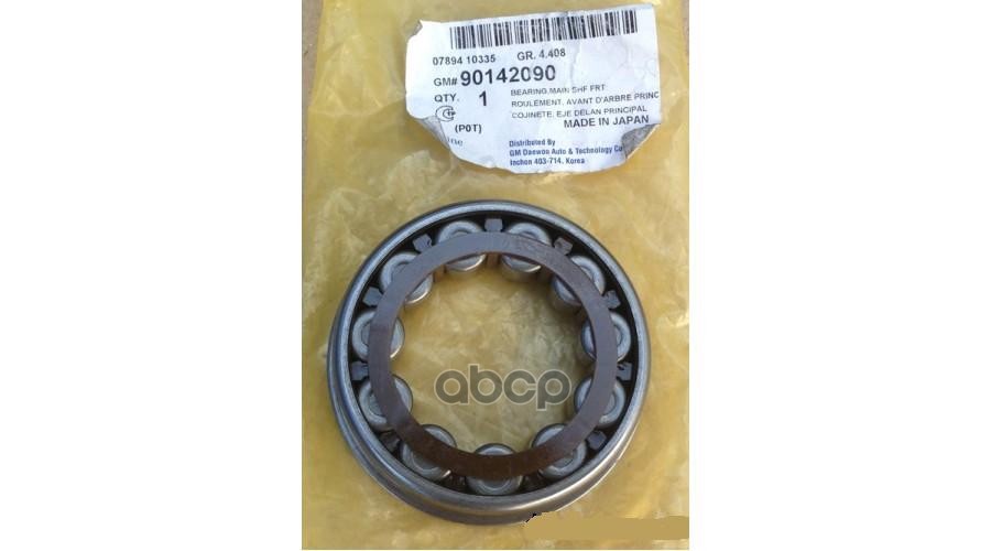 

Подшипник Кпп Первичный Chevrolet: Aveo 03-08, Lacceti 03- GENERAL MOTORS 90142090