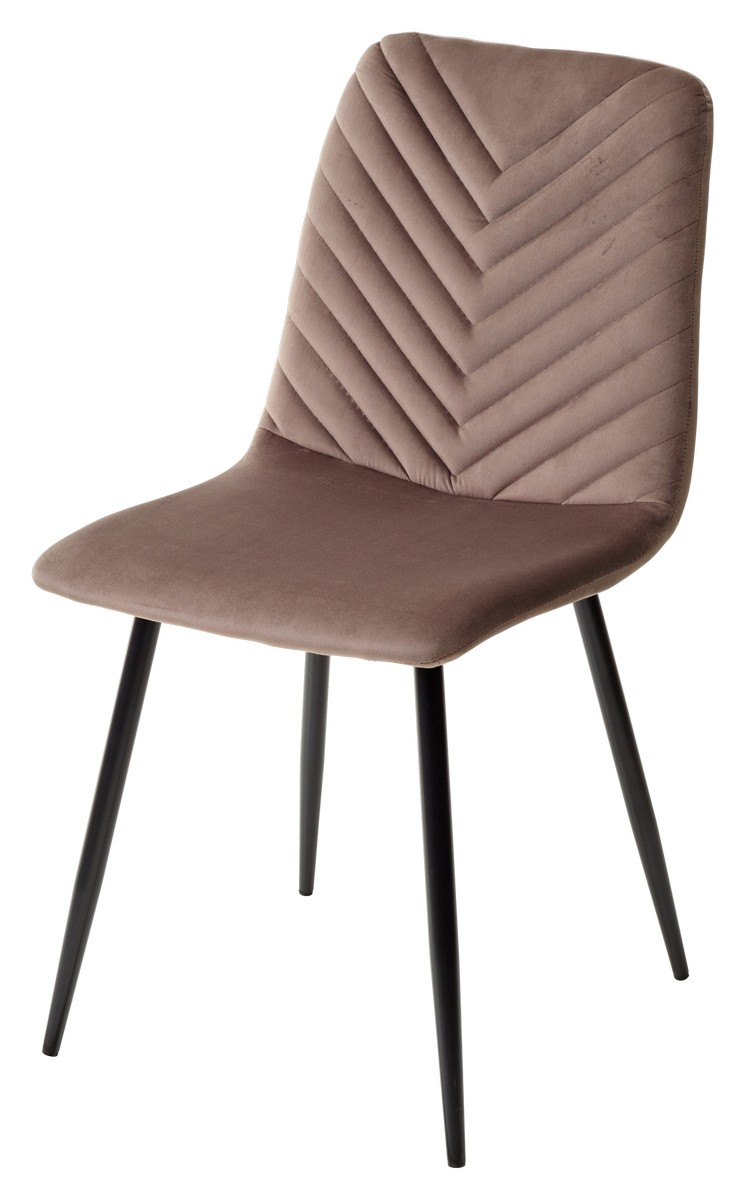 

Комплект стульев М-City DUKE BLUVEL-38 LATTE 4 шт, велюр, DUKE