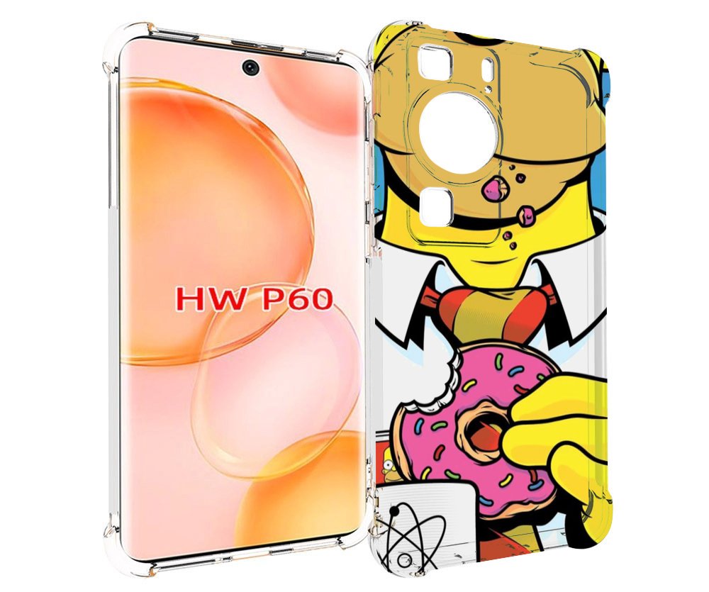 

Чехол MyPads Пончик для Huawei P60, Tocco