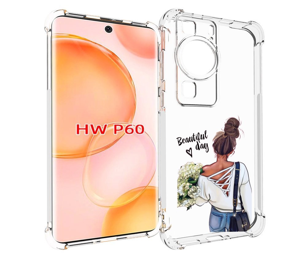 Чехол MyPads Прекрасный-день для Huawei P60