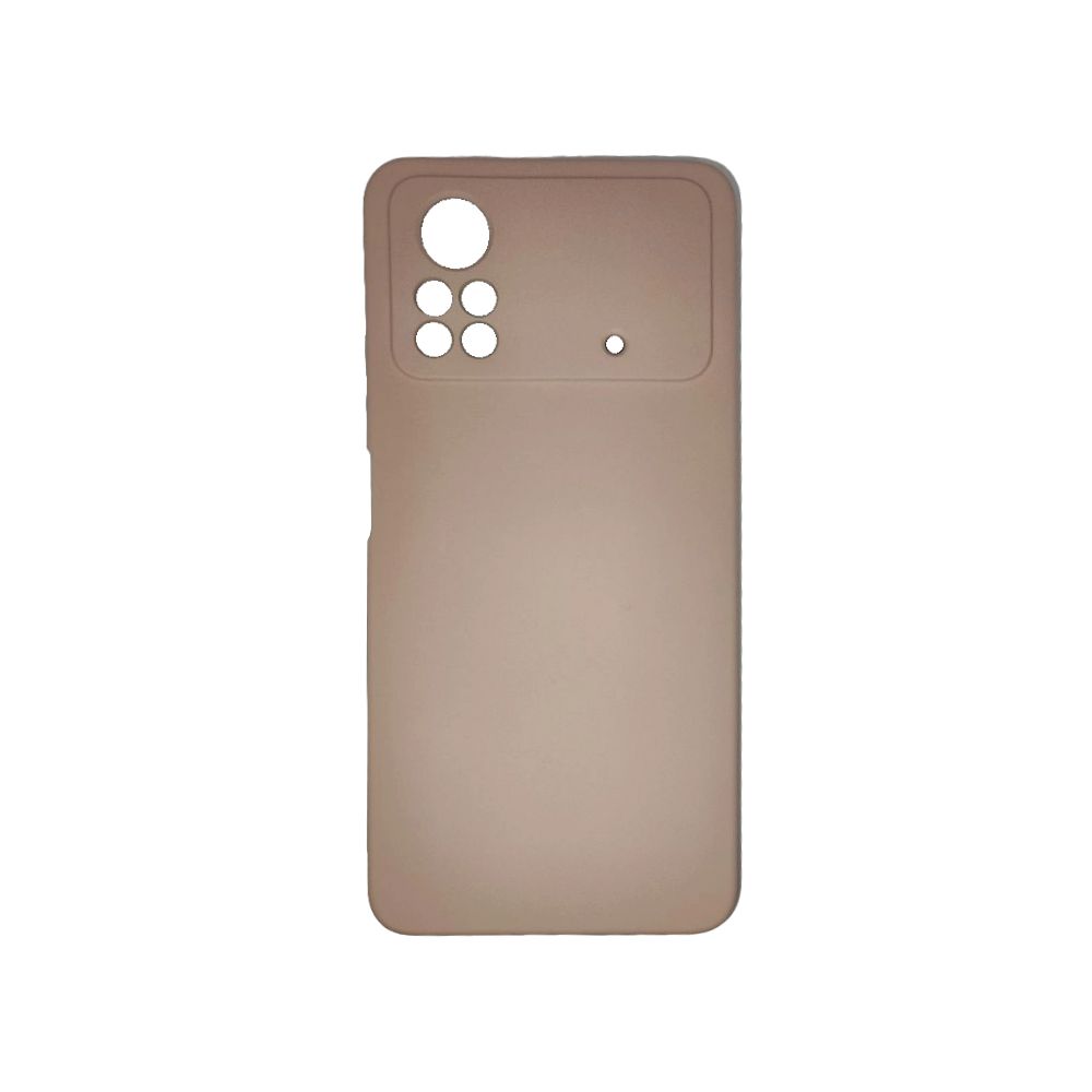 

Чехол Silicone Cover с защитой камеры для Poco X4 PRO (капучино), Бежевый, Чехол Silicone Cover с защитой камеры для Poco X4 PRO (капучино)