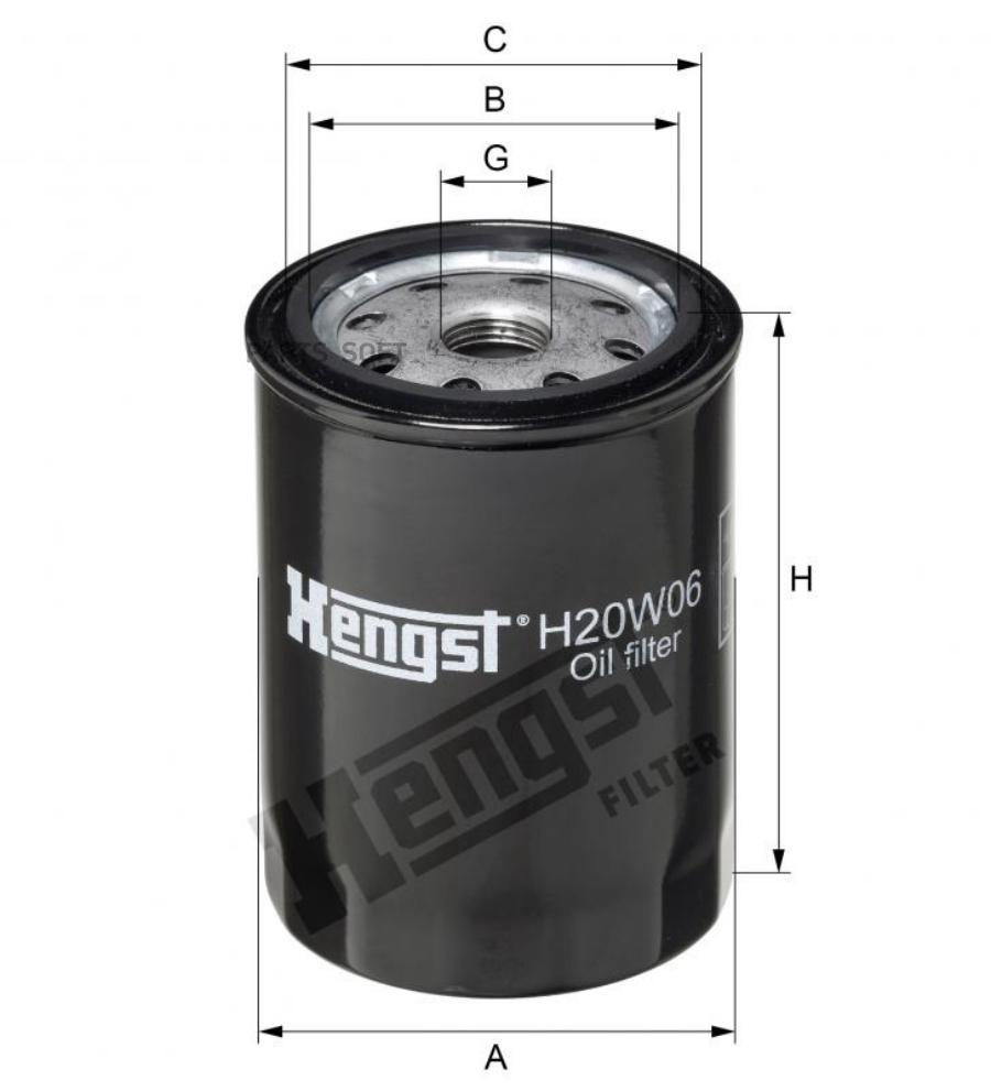 

HENGST FILTER Фильтр масляный VW Transporter,Sharan 96-