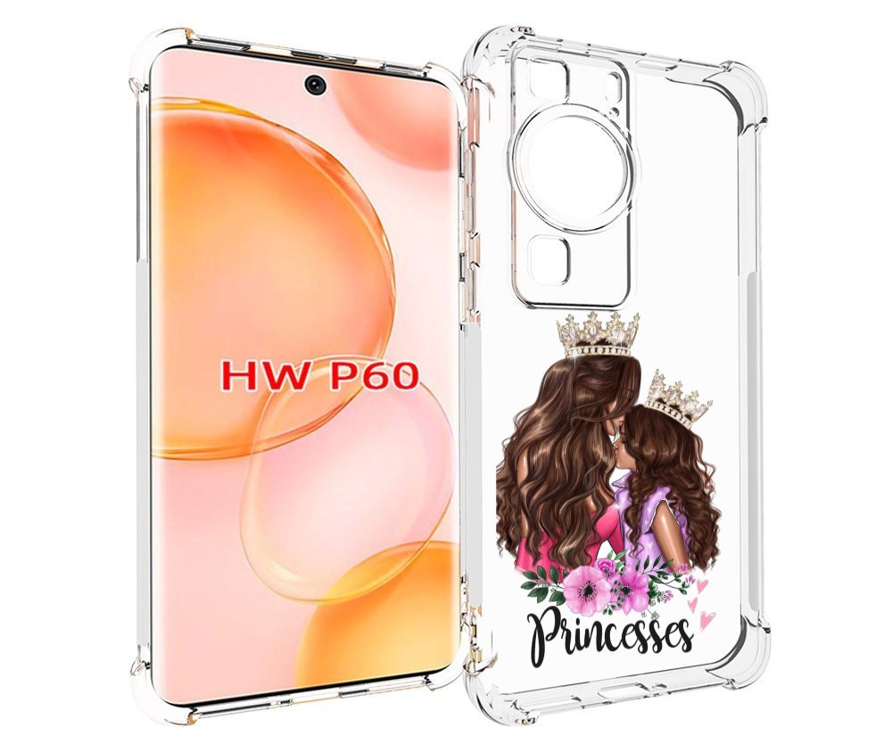 

Чехол MyPads Принцессы женский для Huawei P60, Tocco