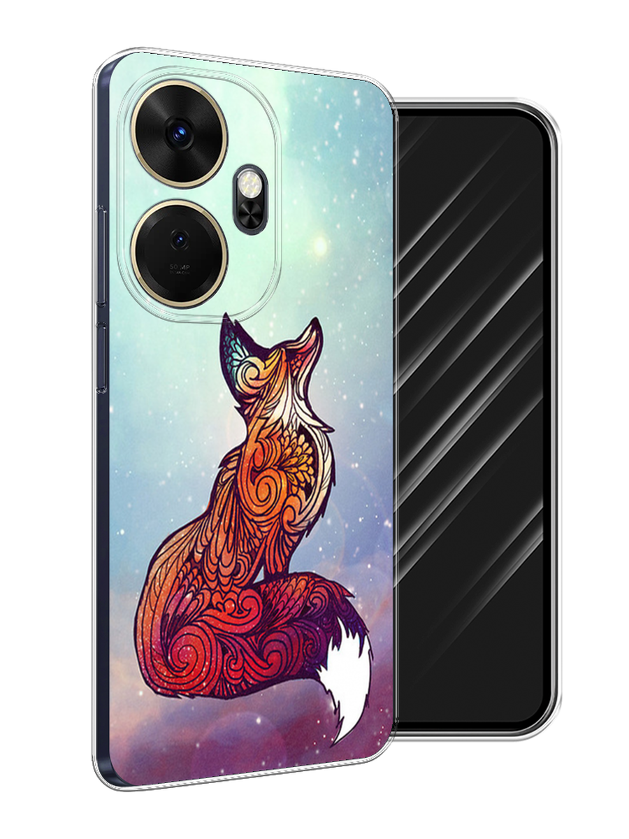 

Чехол Awog на Itel P55 Plus 4G "Лиса 1", Голубой;фиолетовый, 3201950-1