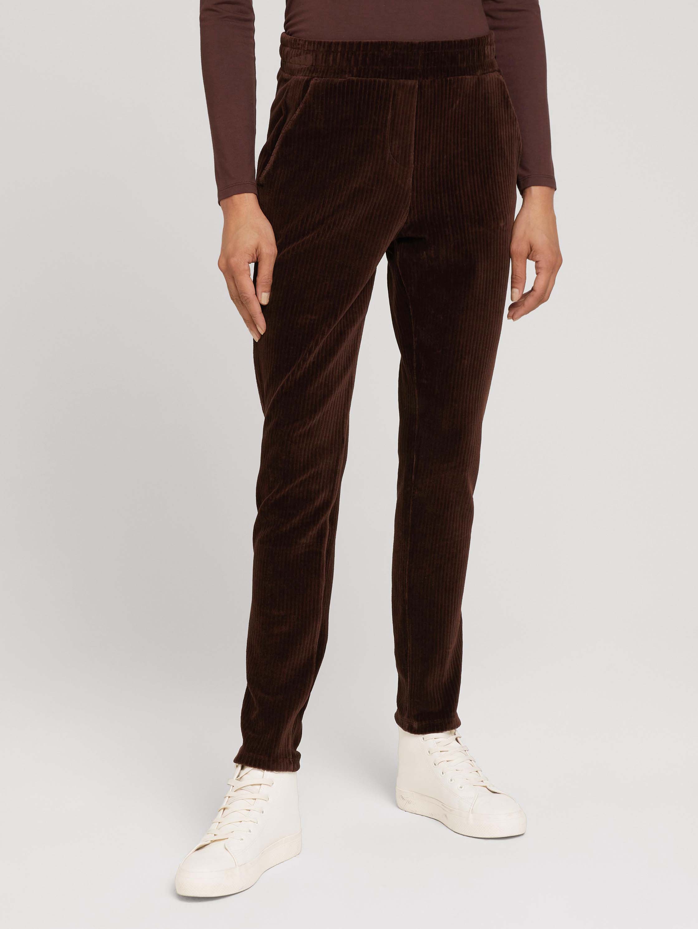 

Брюки женские TOM TAILOR 1028771 коричневые 34/28, 1028771