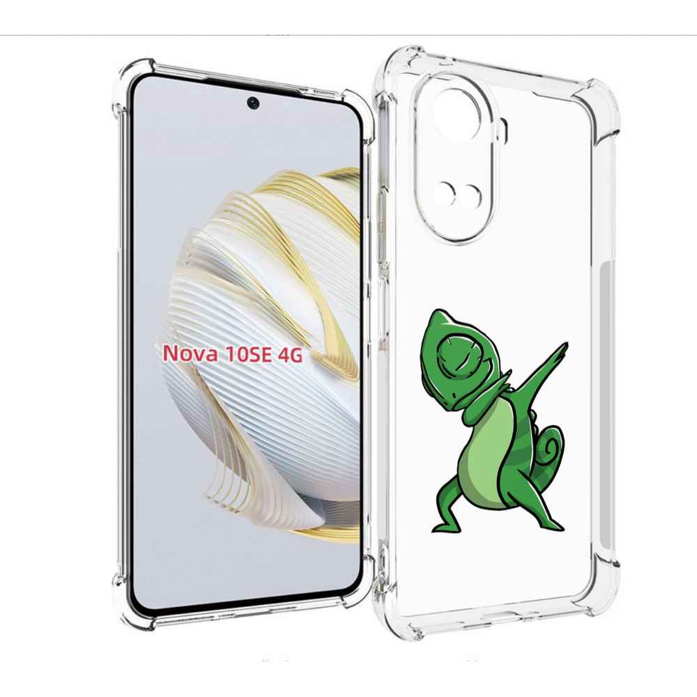 

Чехол MyPads крутой-хамелеон для Huawei Nova 10 SE, Прозрачный, Tocco