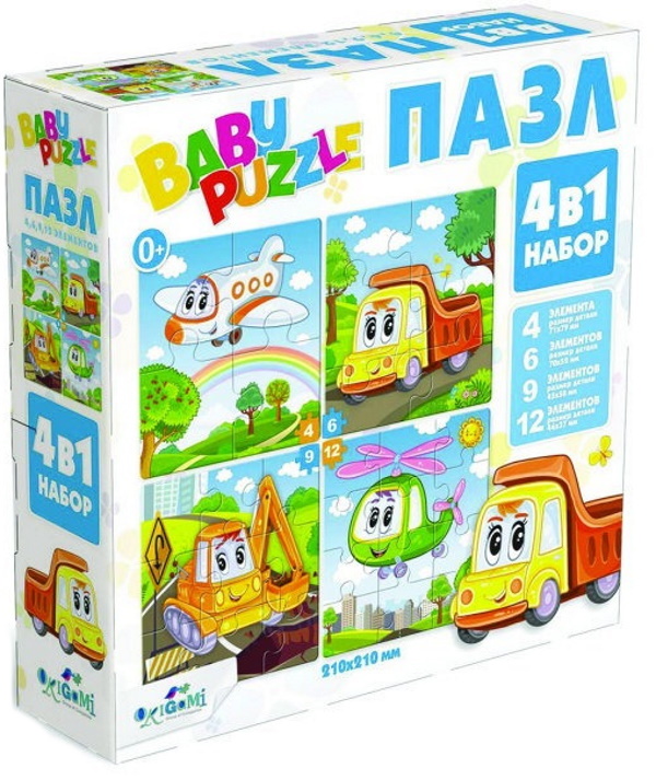 

Пазл 4 в 1 Для Малышей. Техника Origami 05779, 05779