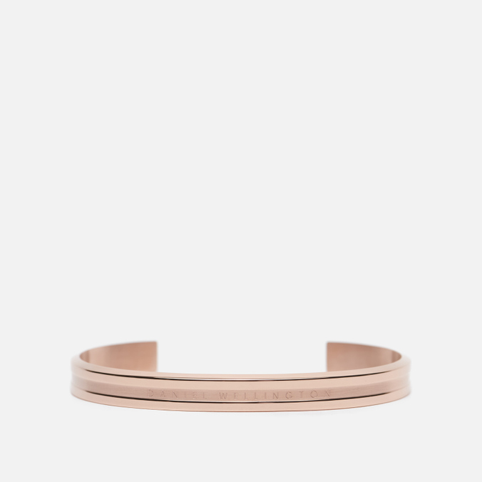 фото Браслет из стали золотистый р.18,5 daniel wellington elan cuff large