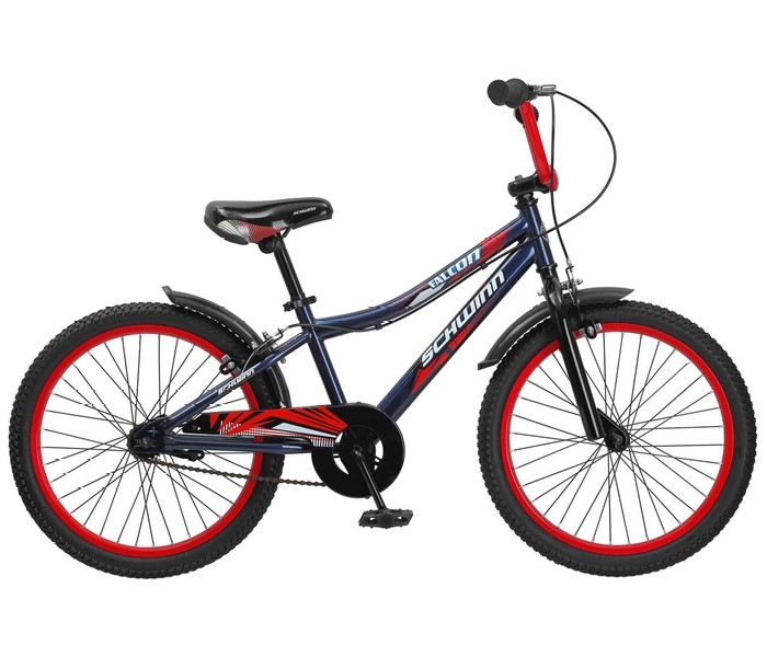 фото Детский велосипед schwinn falcon 20" (2021)(синий)