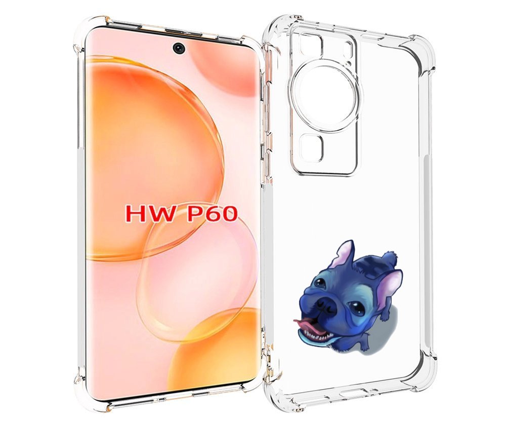 

Чехол MyPads Синий Пес для Huawei P60, Tocco