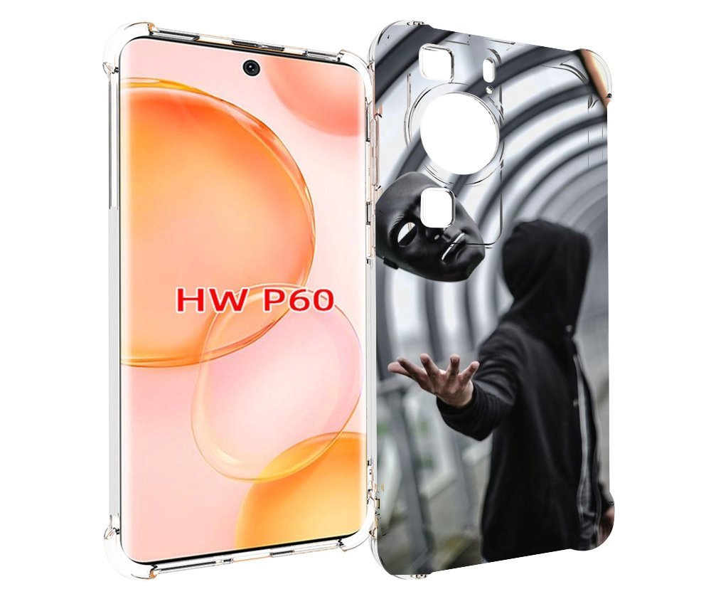 

Чехол MyPads Сними-маску для Huawei P60, Tocco