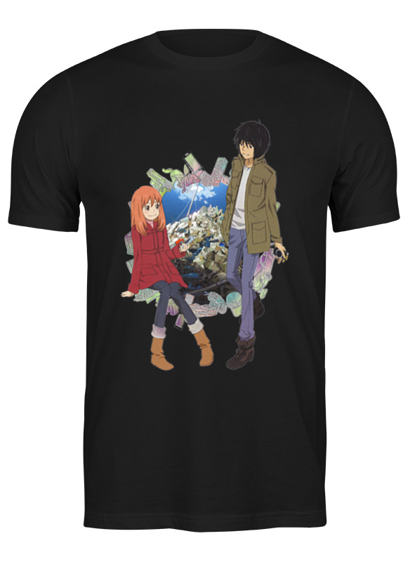 

Футболка мужская Printio К востоку от рая / eden of the east черная XL, Черный, К востоку от рая / eden of the east