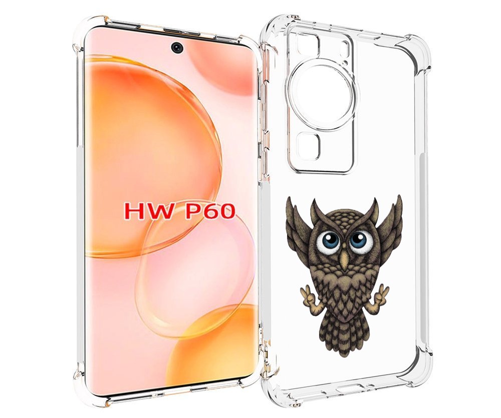 

Чехол MyPads Сова для Huawei P60, Tocco