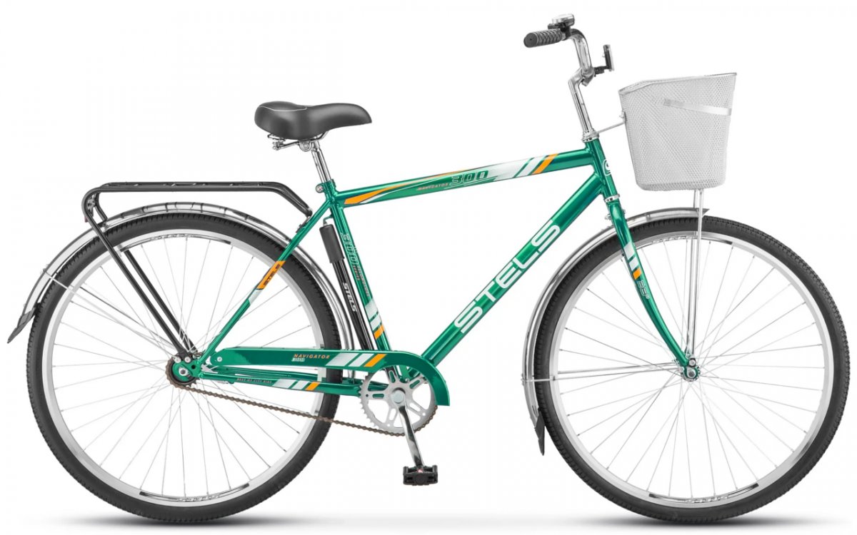 фото Дорожный велосипед stels navigator 300 gent z010 (2021)(зеленый)