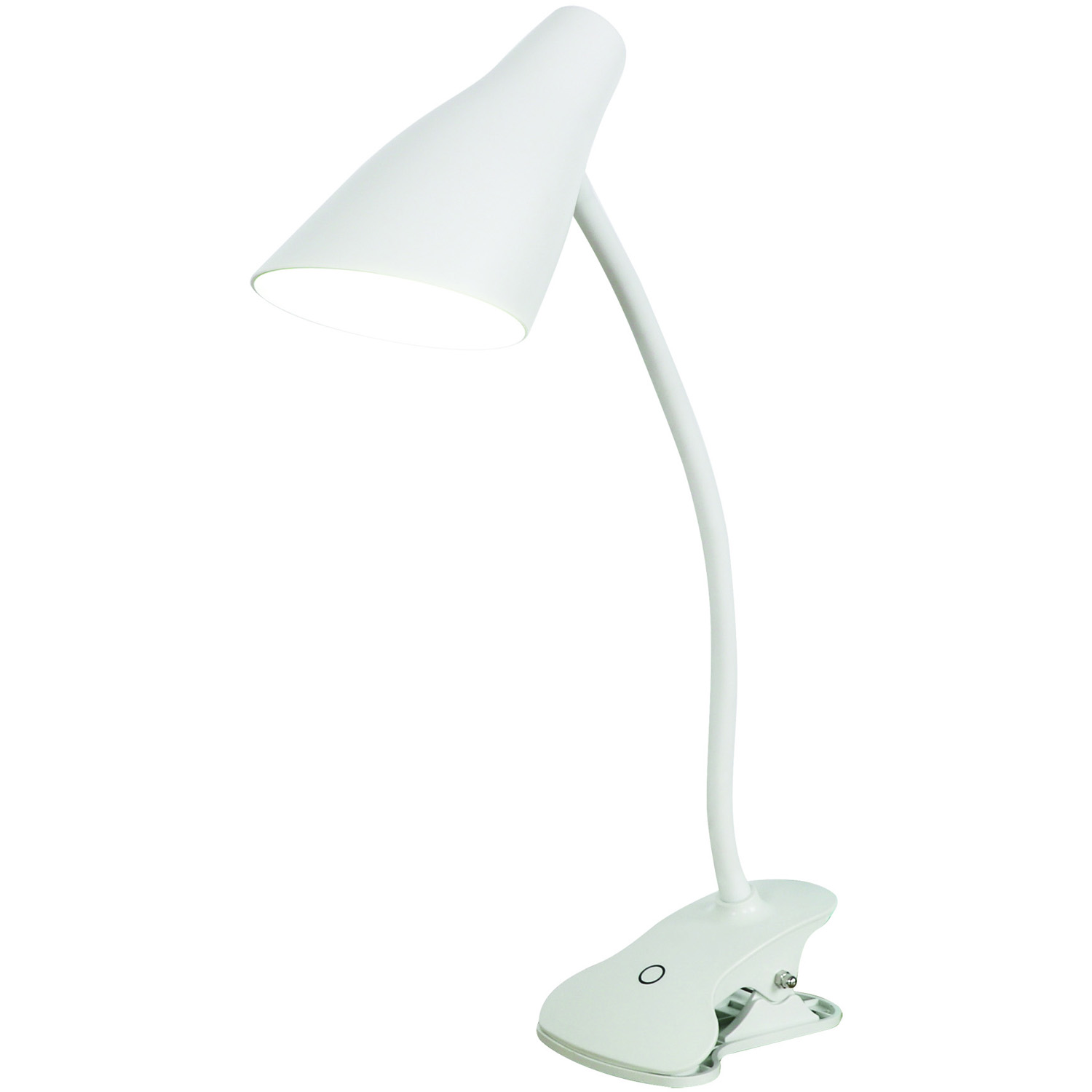 Настольная Лампа TLD-563 White/5w/led/360lm/4500k Диммер Сенсор Белый Прищепка Uniel UL