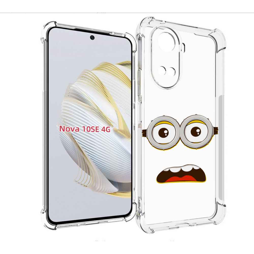 

Чехол MyPads лицо-миньона для Huawei Nova 10 SE, Прозрачный, Tocco