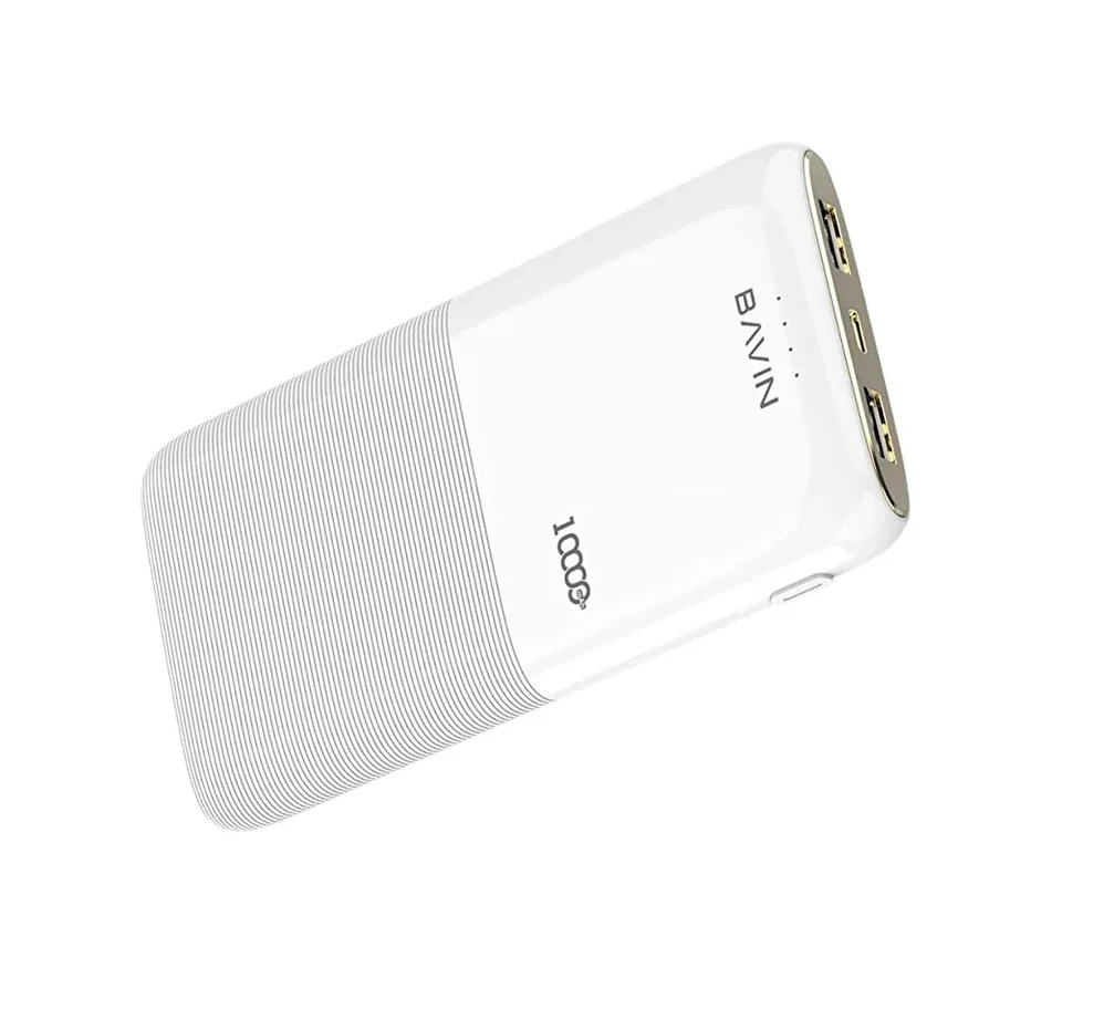 

Внешний аккумулятор BAVIN PC127 10000 мАч, Fast Charging / Белый