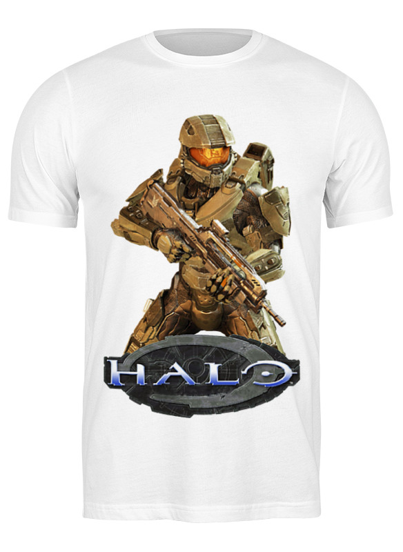 

Футболка мужская Printio Halo 4 белая XL, Белый, Halo 4