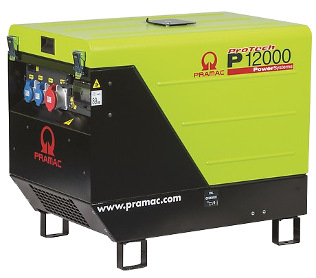 

Бензиновый генератор P 12000 11.8 кВА, Pramac P 12000 + AVR + CONN + DPP 400 B