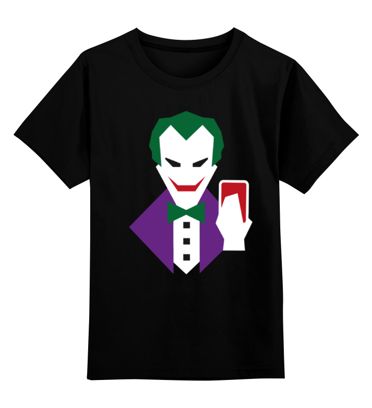 

Футболка детская Printio Джокер (joker) цв. черный р. 152, Джокер (joker)
