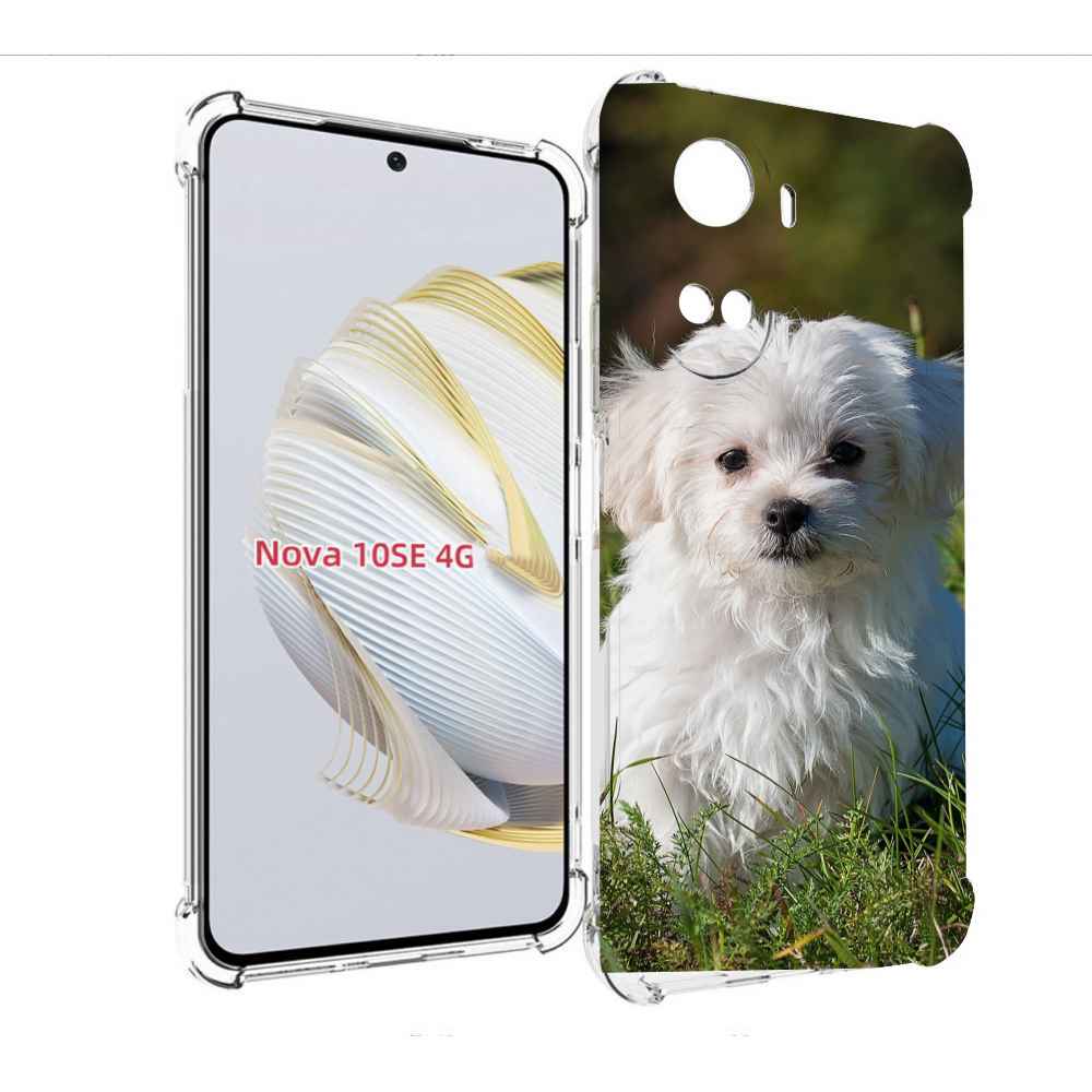 

Чехол MyPads мальтииская-болонка для Huawei Nova 10 SE, Прозрачный, Tocco