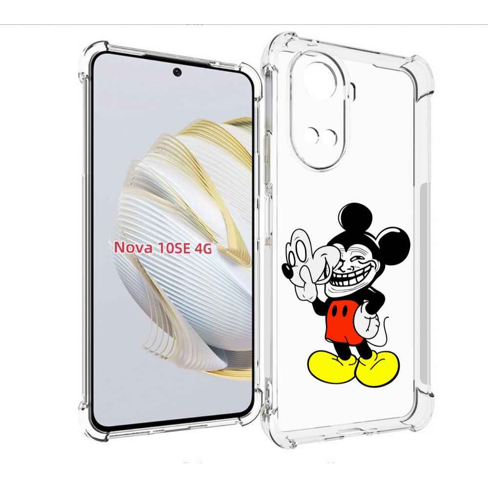 

Чехол MyPads микки-маус-троллер для Huawei Nova 10 SE, Прозрачный, Tocco