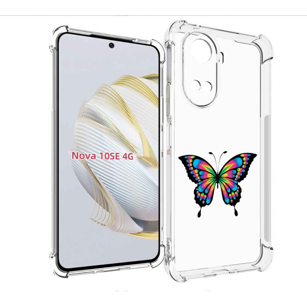 

Чехол MyPads мини-бабочка для Huawei Nova 10 SE, Прозрачный, Tocco