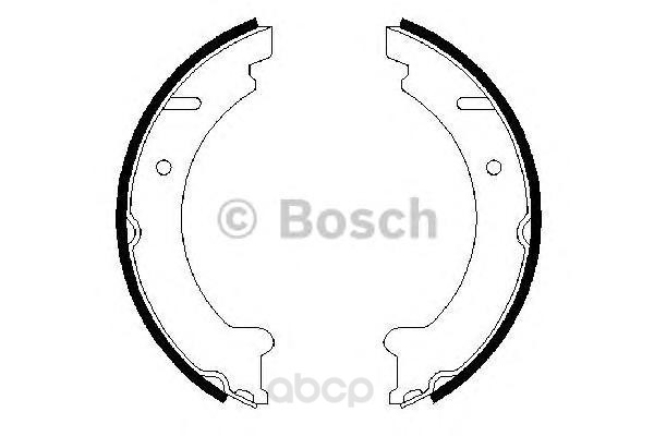 

Колодки Торм Барабан К-Т Bosch 0986487548