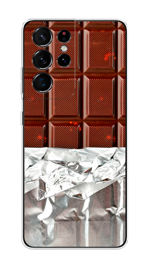 

Чехол на Samsung Galaxy S21 Ultra Шоколад в обертке, Коричневый, 2102250-6