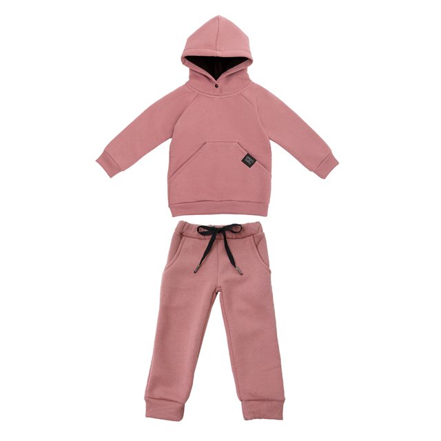 Купить AB-OD21-MONO1102, Костюм детский Amarobaby Mono (худи и брюки) розовый, размер 104,
