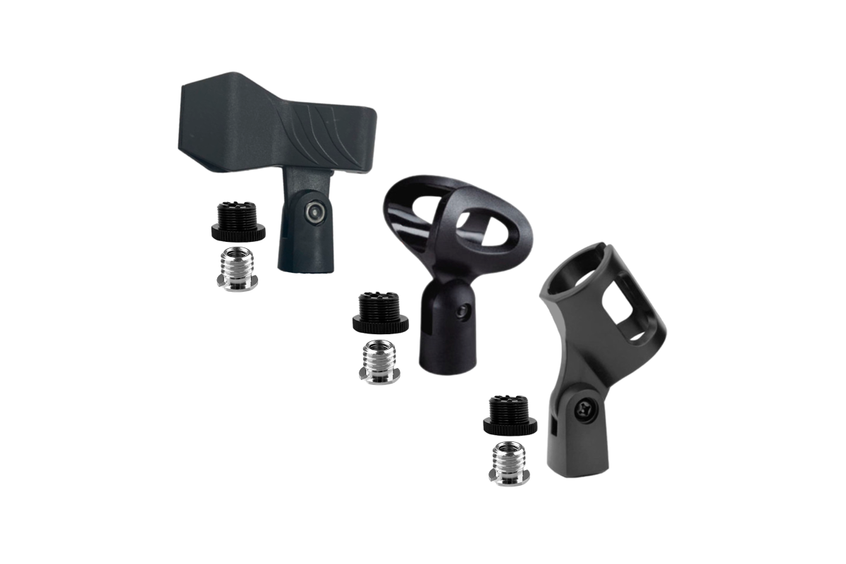 

Держатель для микрофона Mobicent MCER211735, 3 шт, Черный, MCER211735