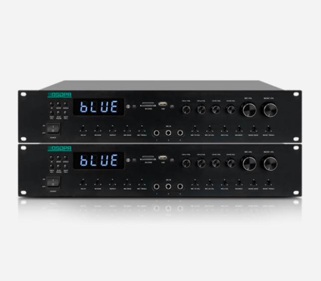 

Усилитель мощности DSPPA 2x130 Вт черный, 2x130 Вт