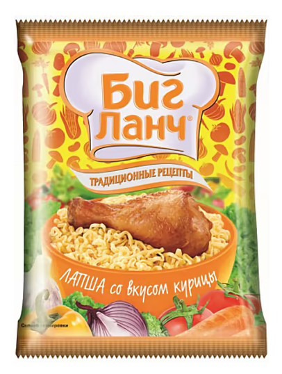 

Лапша Биг Ланч со вкусом курицы 75 г