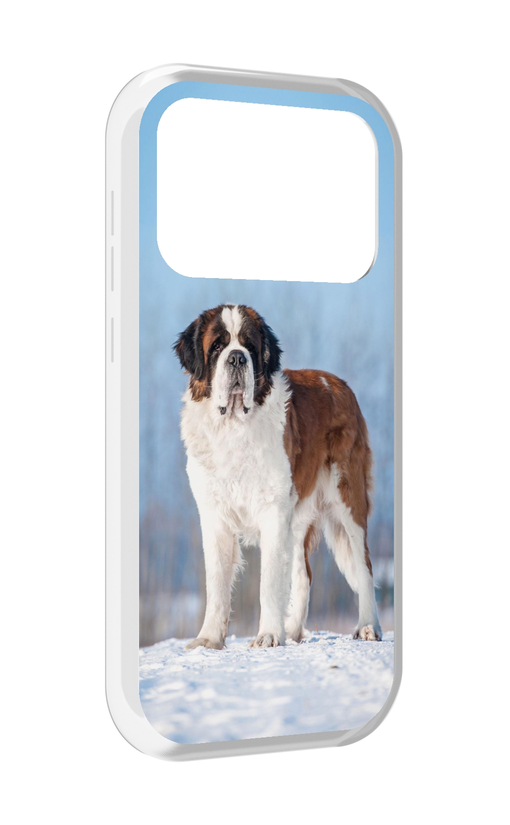 

Чехол MyPads сенбернар для Oukitel F150 Air1 Pro / F150 Air1, Прозрачный, Tocco