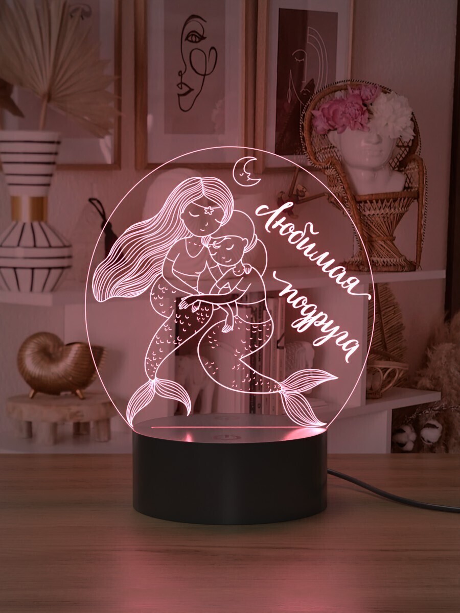 

Ночник детский Light Insidе Русалки подруги, Русалки подруги