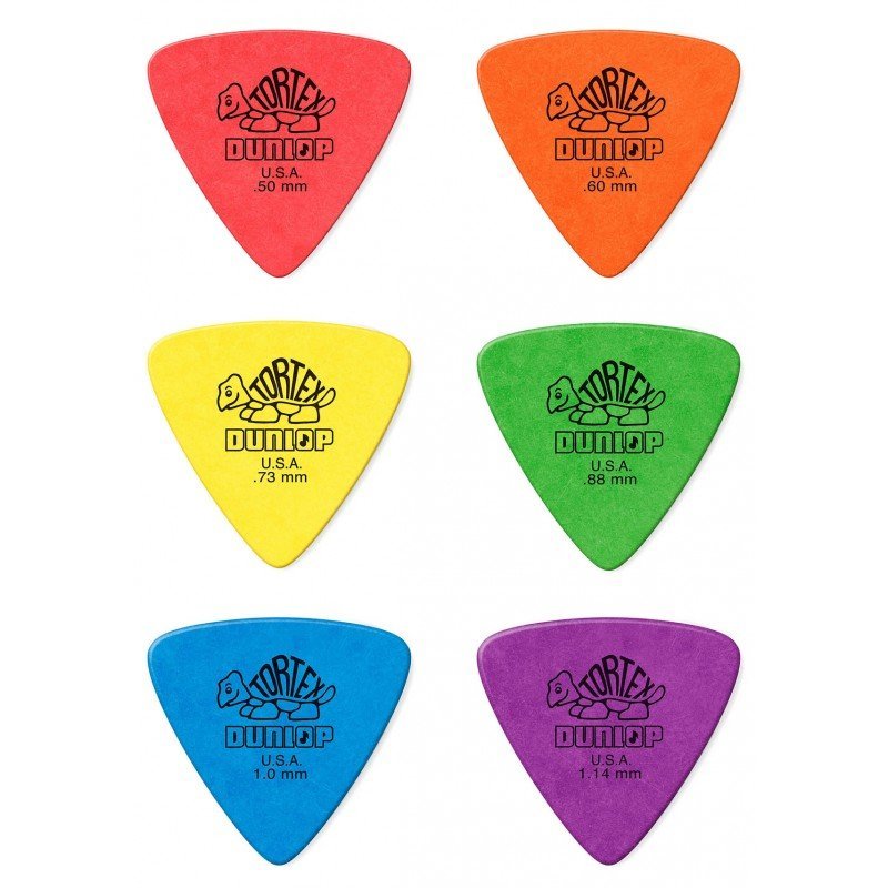

Медиатор DUNLOP 4310 Tortex Triangle, Разноцветный, 4310 Tortex Triangle