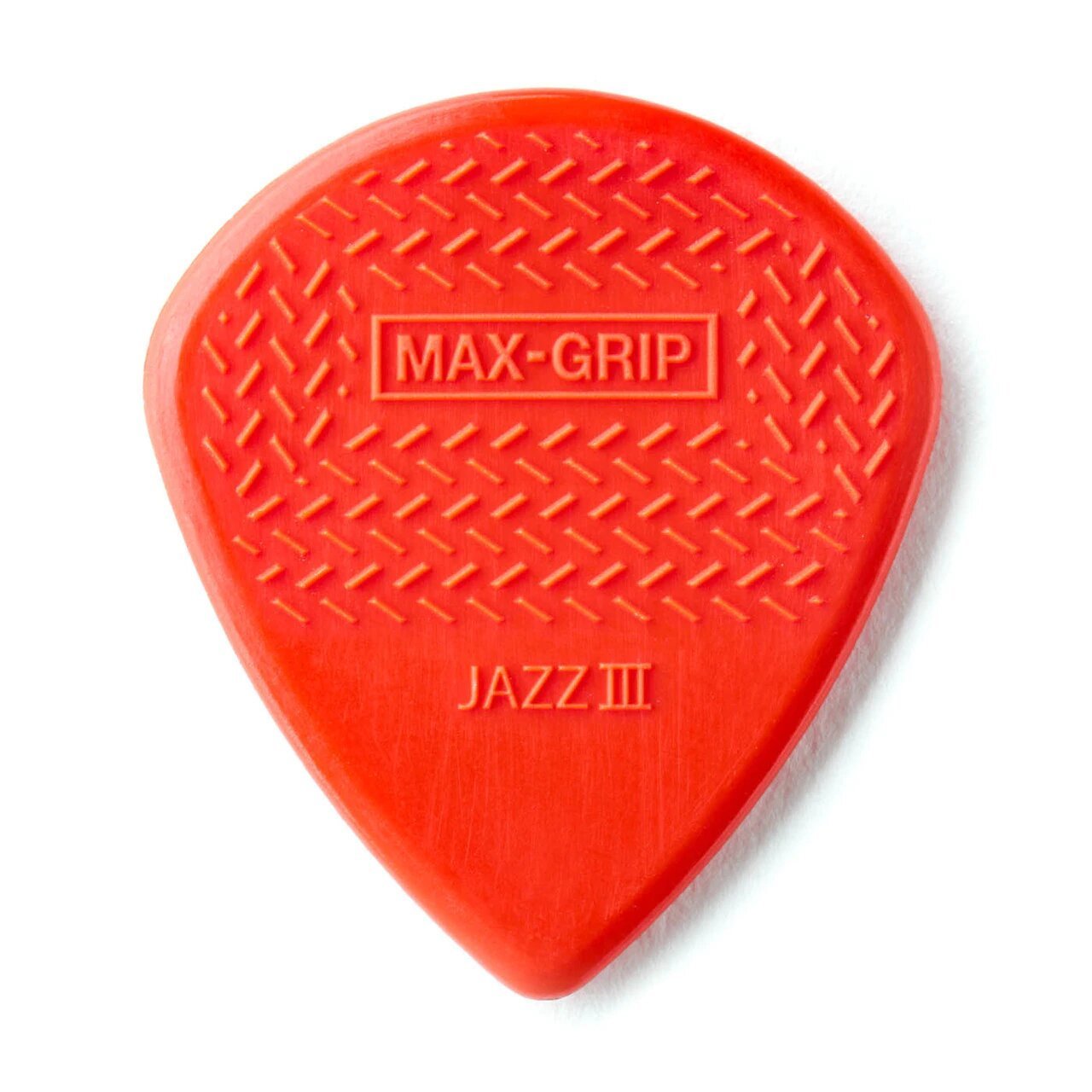 

Медиатор DUNLOP 471R3N MAX-GRIP Jazz III Red Nylon, 471R3N MAX-GRIP Jazz III Red Nylon