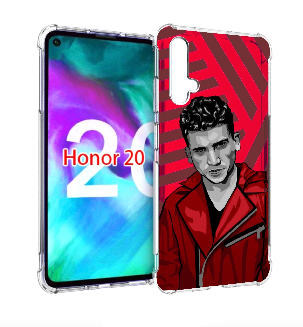 

Чехол бампер MyPads Денвер-бумажный-дом для Honor 20 Honor, Прозрачный, Tocco