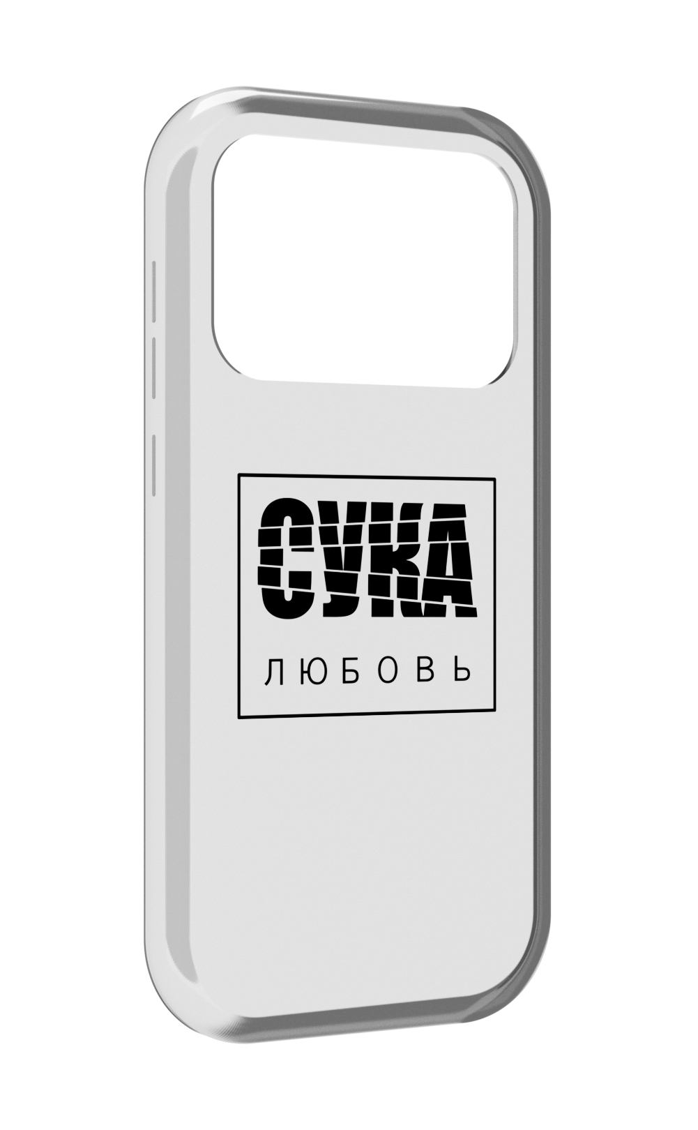

Чехол MyPads су-любовь для Oukitel F150 Air1 Pro / F150 Air1, Прозрачный, Tocco