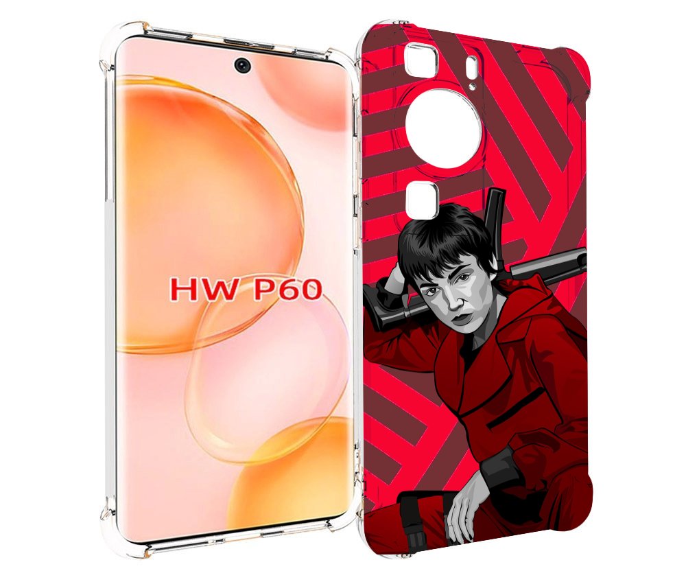 

Чехол MyPads Токио-бумажный-дом для Huawei P60, Tocco