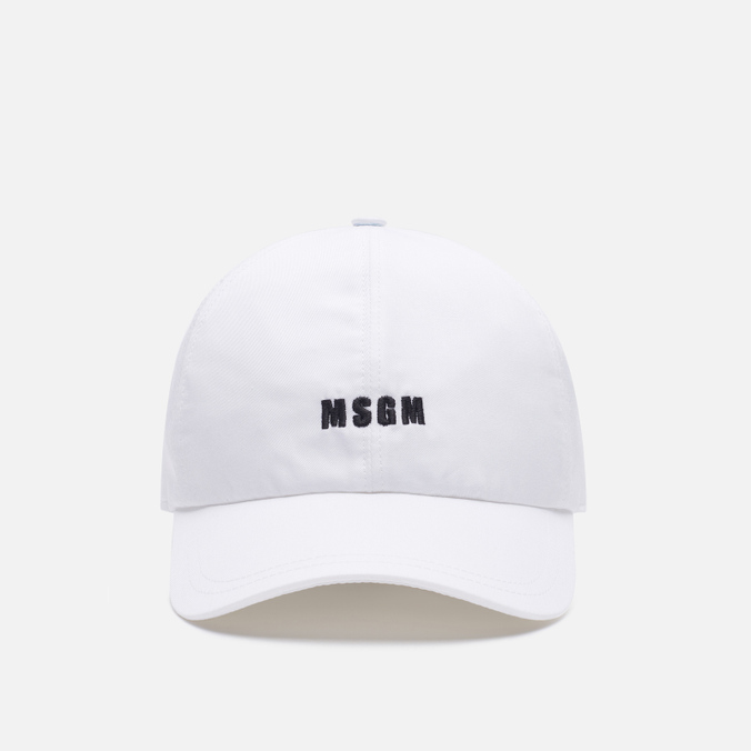 фото Бейсболка унисекс msgm micrologo basic белая