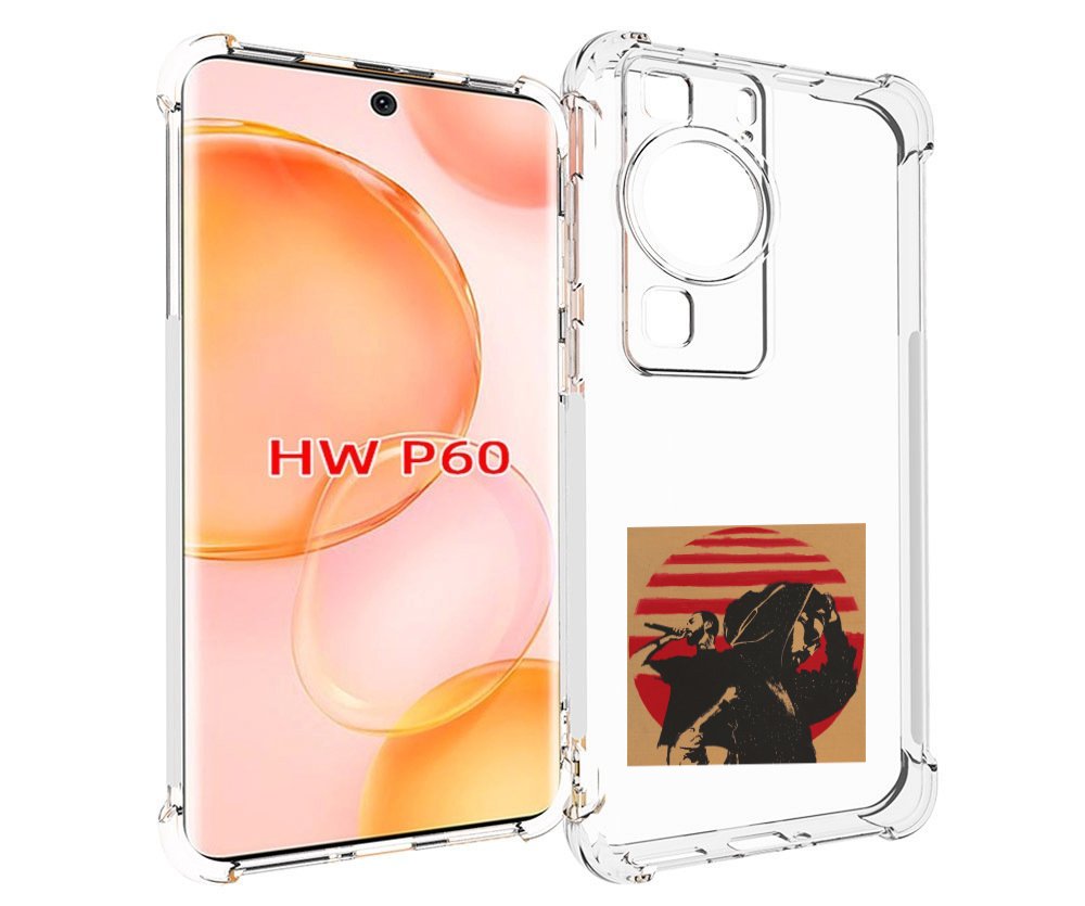 

Чехол MyPads Утопия Мияги и Энди панда для Huawei P60, Tocco