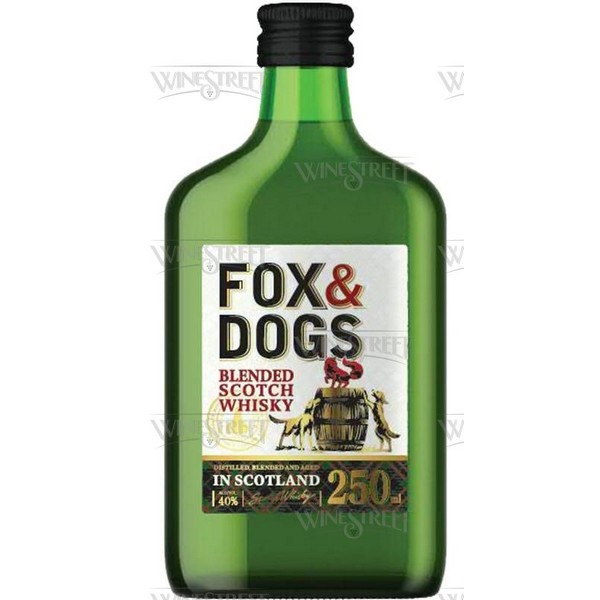 фото Виски фокс энд догс 0,25л 40% fox and dogs