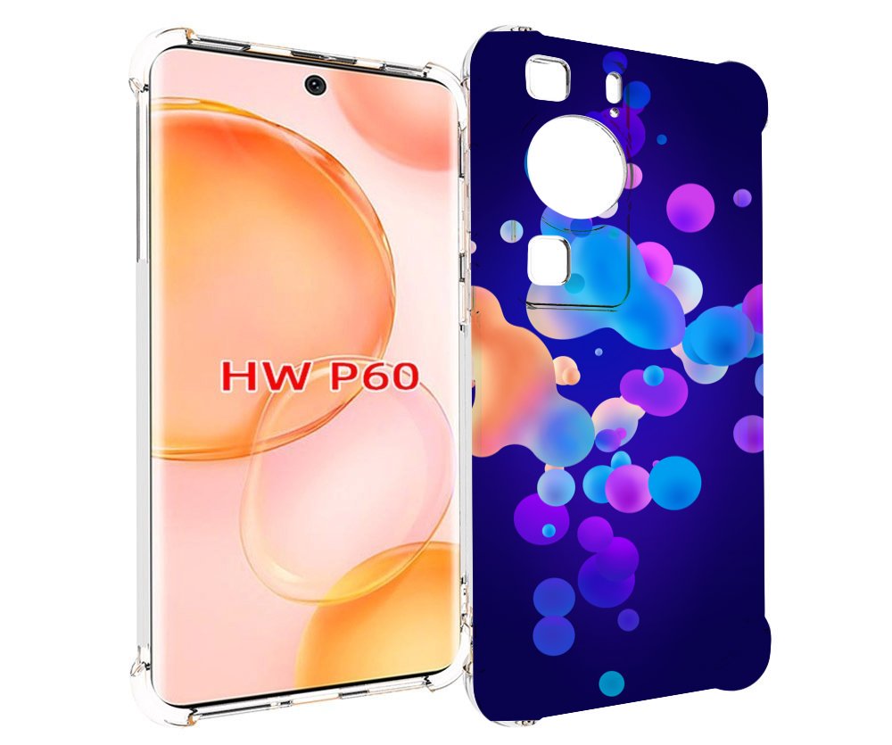 

Чехол MyPads абстрактные-пузырьки для Huawei P60, Tocco