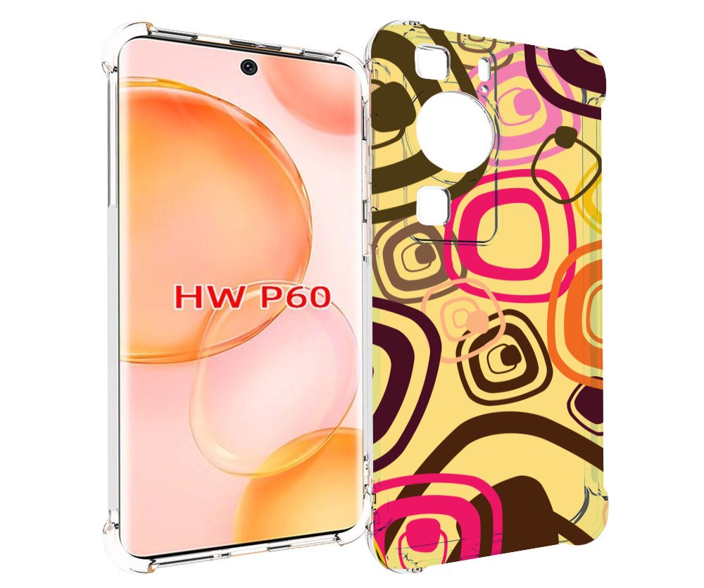 

Чехол MyPads абстракция-на-желтом-фоне для Huawei P60, Tocco