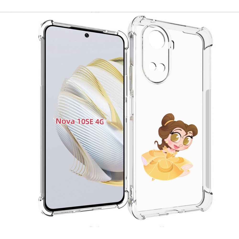 

Чехол MyPads мини-принцесса женский для Huawei Nova 10 SE, Прозрачный, Tocco