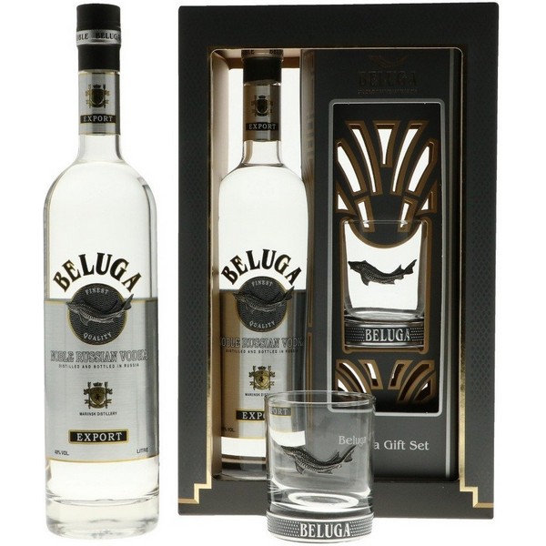 

Водка Beluga, мед, Noble 40 %, 500 мл, Gift Set