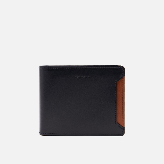 фото Портмоне мужское master-piece notch leather billfold middle синее