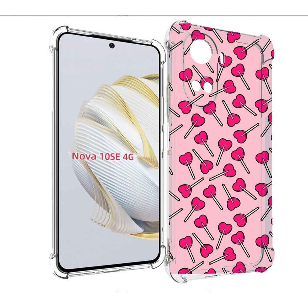

Чехол MyPads много лединцов для Huawei Nova 10 SE, Прозрачный, Tocco